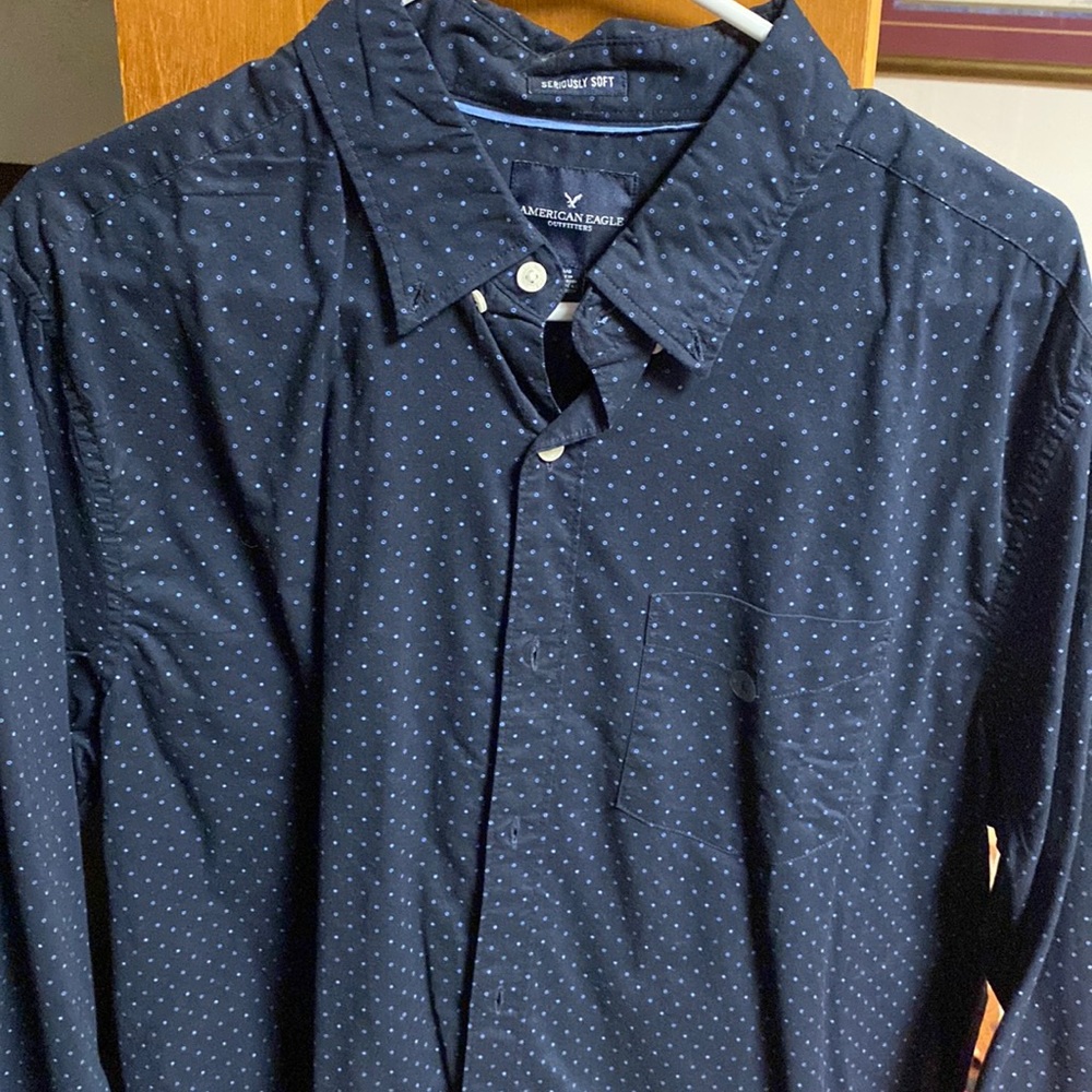 American Eagle button down Large